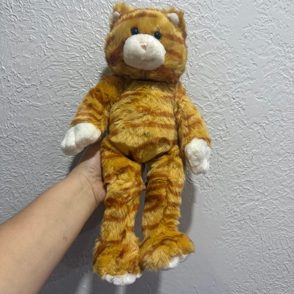 1997 Retired Build A Bear Orange Tabby Cat Plush